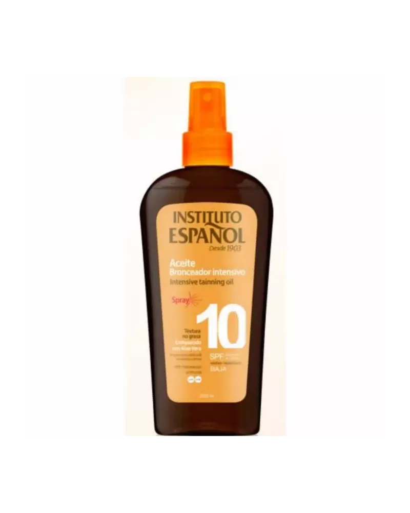 Instituto Español Intensive Tainning Oil Spf10 Spray 250ml