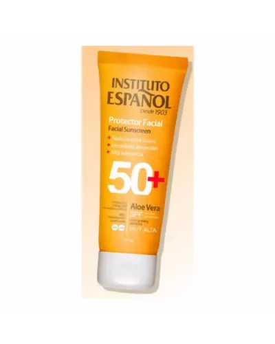 Instituto Español Facial Sunscreen Aloe Vera Spf50 75ml