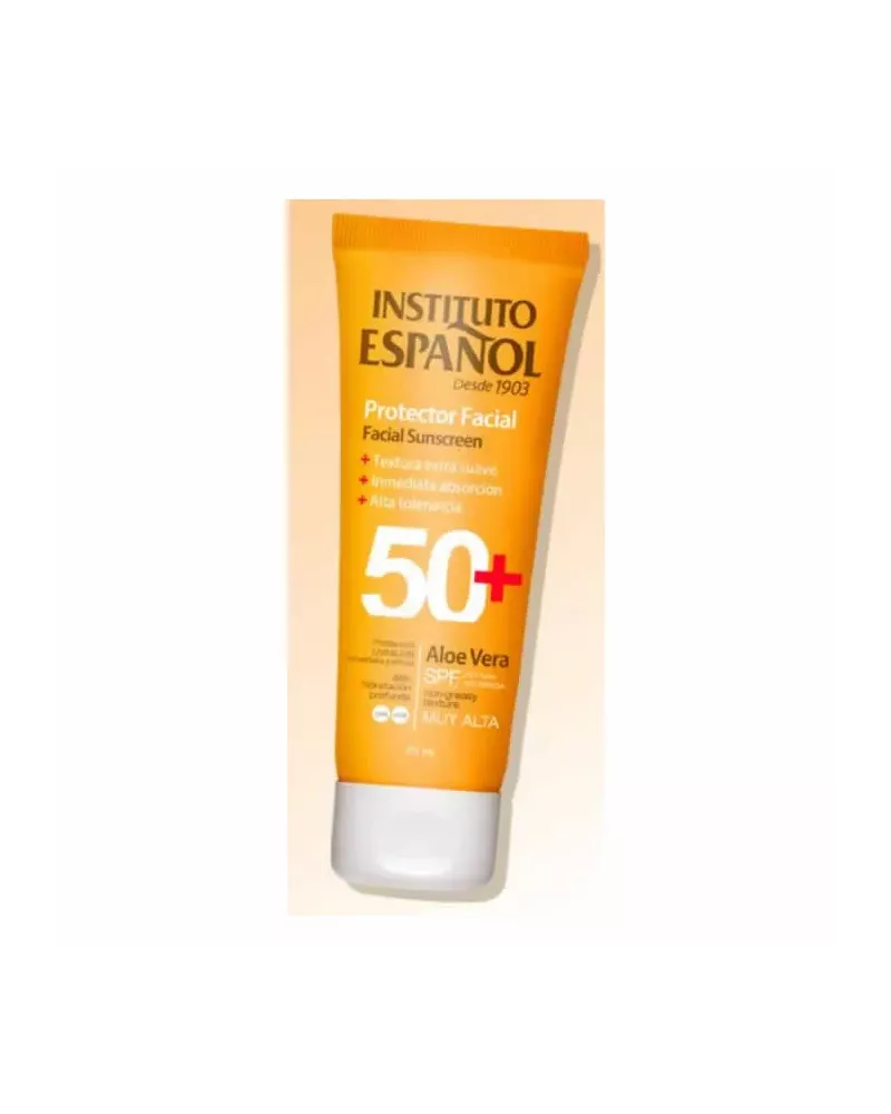 Instituto Español Facial Sunscreen Aloe Vera Spf50 75ml