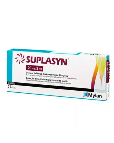 Suplasyn Seringue Préremplie de Hyaluronate de Sodium 20mg/2ml