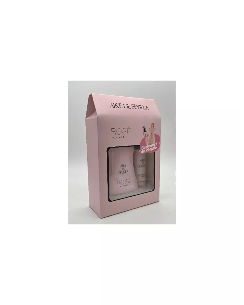 Instituto Español Aire De Sevilla Rose For Her Edt Spray 100ml Body Mist 50ml Ts