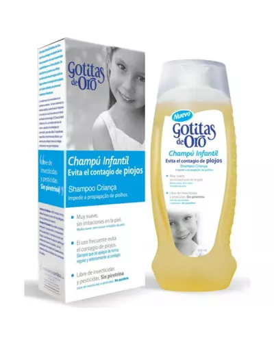 Instituto Español Gotitas De Oro Shampooing Anti Poux 500ml