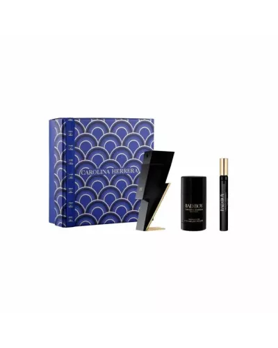 Carolina Herrera Bad Boy Eau De Toilette Spray 100ml Set 3 Piezas