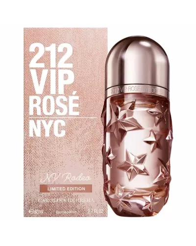 Carolina Herrera 212 Vip Rosé Ny Rodeo Eau De Parfum Spray 100ml Limited Edition
