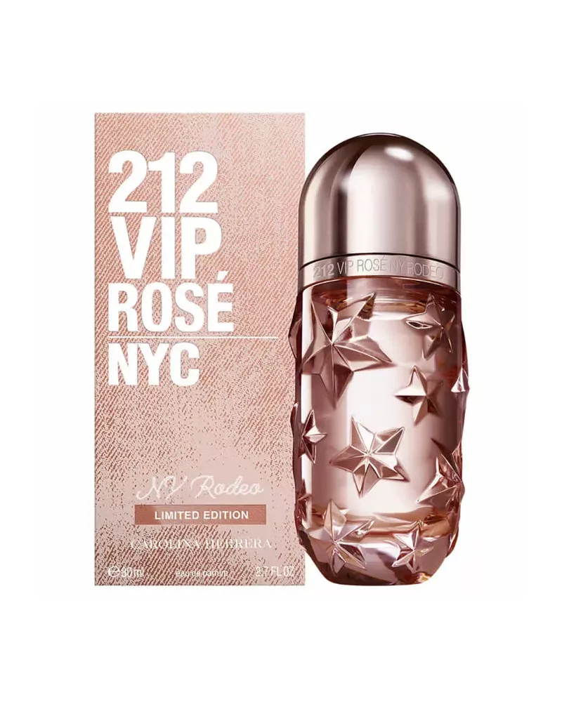 Carolina Herrera 212 Vip Rosé Ny Rodeo Eau De Parfum Spray 100ml Limited Edition