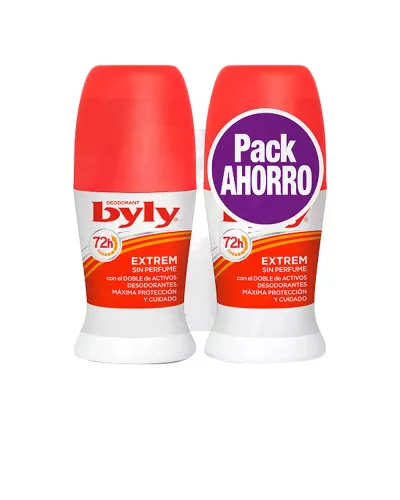 Byly Extrem Déodorant Roll On 2x50ml