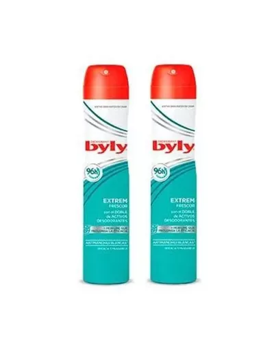 Byly Extrem Frescor Déodorant Spray 2x200ml