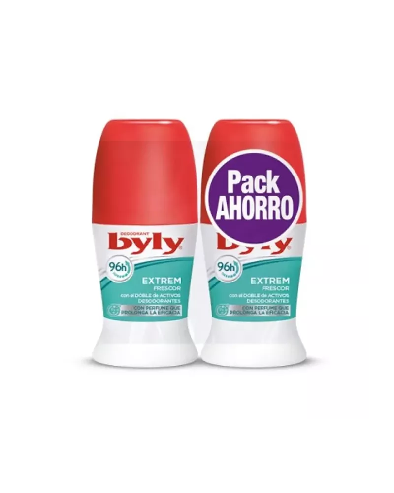 Byly Extrem Freshness Roll-On Deodorant 2x50ml