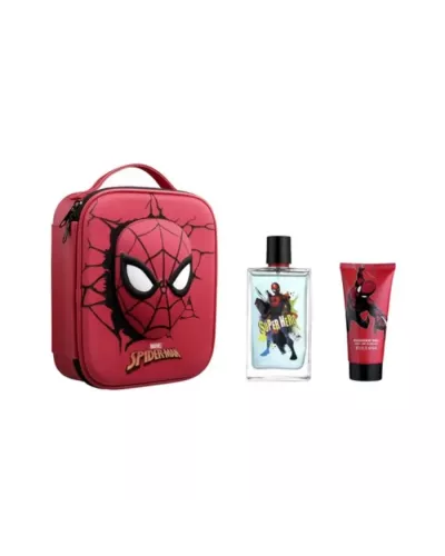 Cartoon Spiderman Eau de Toilette Spray 100ml Gift Set with 3 Products