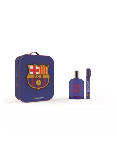 FC Barcelona Eau de Toilette Spray 100ml Gift Set 3 Products
