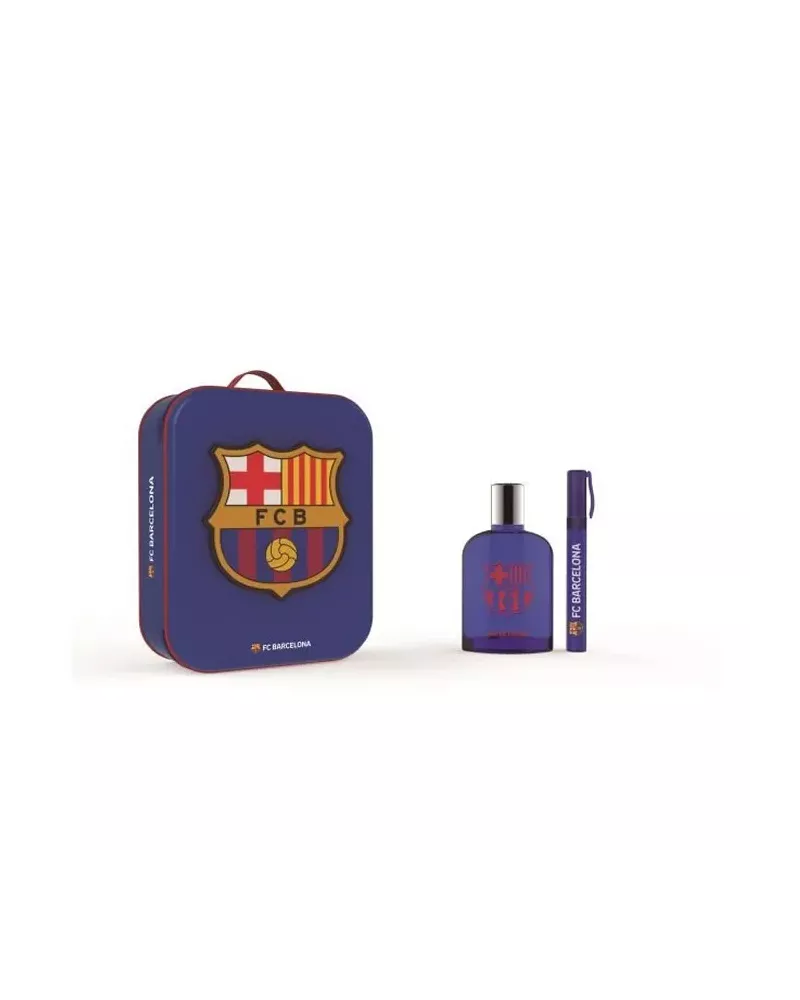 FC Barcelona Eau de Toilette en Vaporizador 100ml Set de 3 Productos