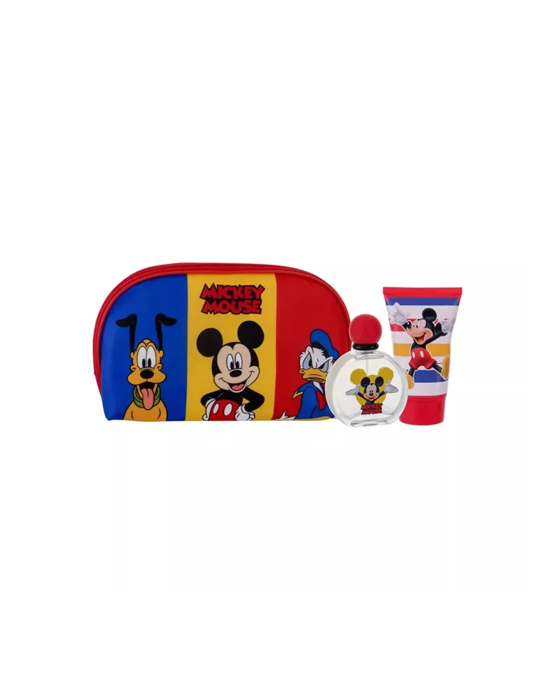 Disney Mickey Eau De Toilette Spray 50ml Coffret 3 Produits