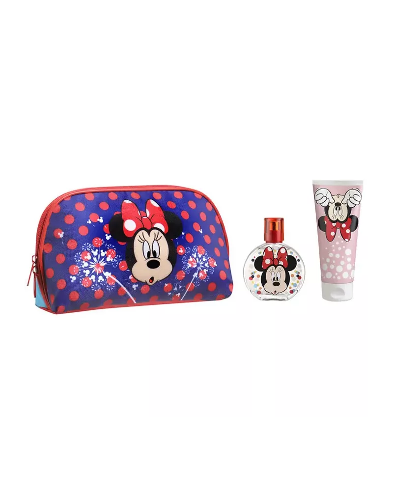 Disney Minnie Eau de Toilette en Vaporisateur 50ml Set de 3 Productos