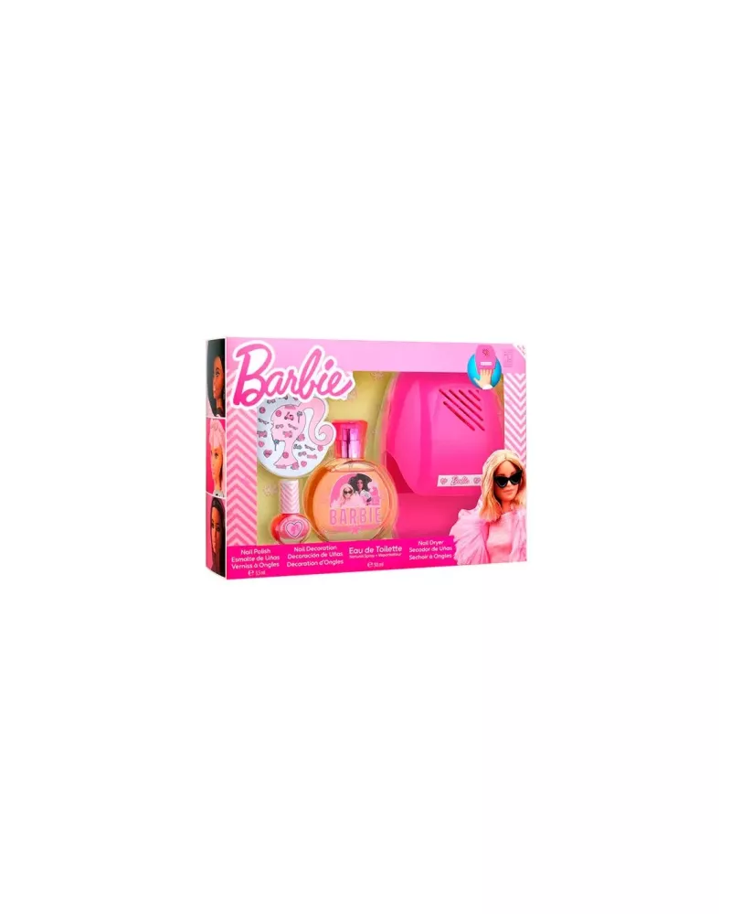 Cartoon Air-Val Barbie Set Edt 50 Kit Manicura