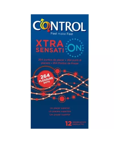 Condoms Control Xtra Sensation 12 pieces