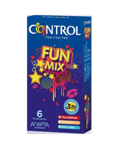 Control Préservatifs Feel Fun Mix 6 Unités