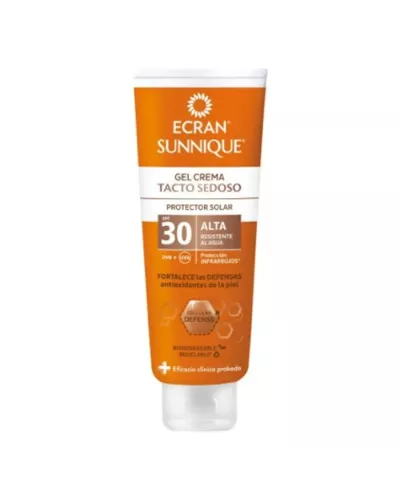 Ecran Sunnique Toque Sedosa Crema Gel SPF30 250ml
