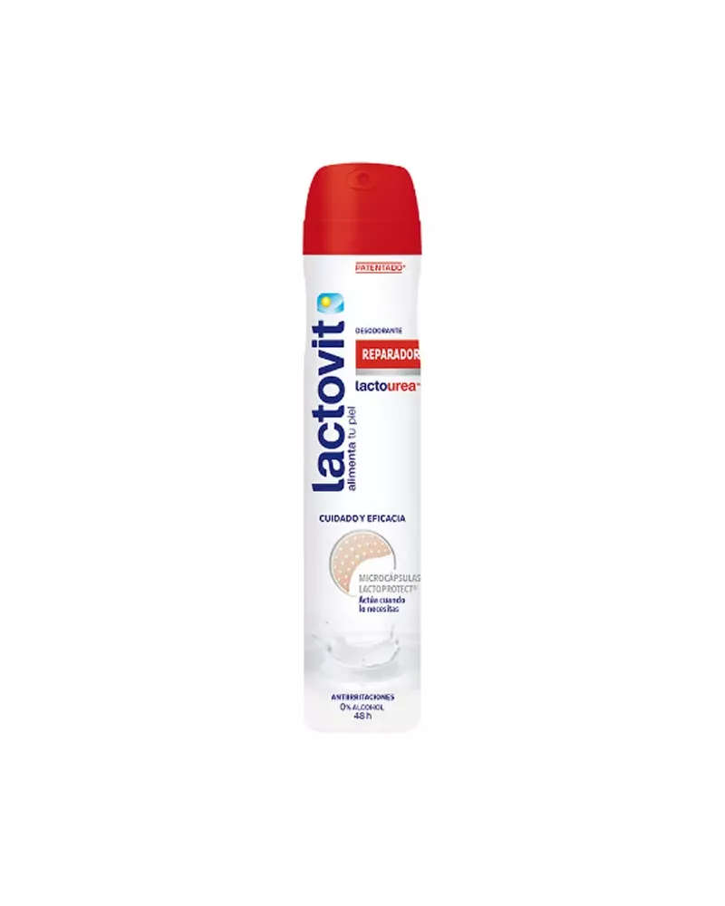 Desodorante en spray Lactovit Lactourea Reparador 200ml