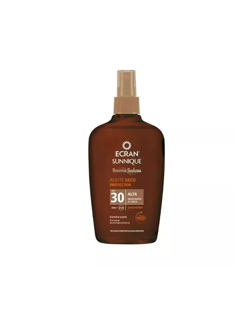 Ecran Sunnique Soothing Dry Oil Spray SPF30 100 ml