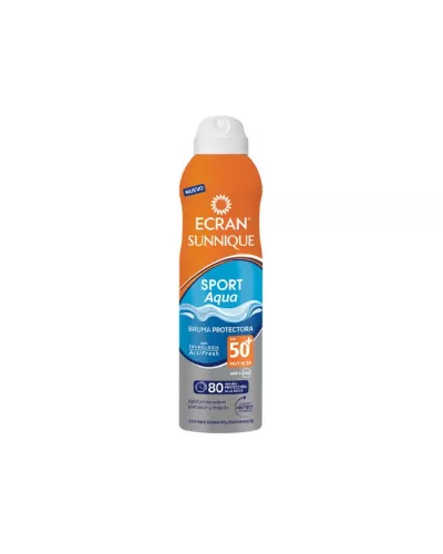 Ecran Sunnique Sport Aqua Brume Protectrice Spf50 250ml