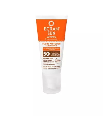 Ecran Sun Lemonoil Face And Neck Fluid Spf50 50ml