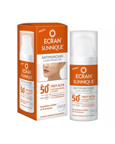 Ecran Sunnique Antimanchas Fluido Protector Spf50+ 50ml