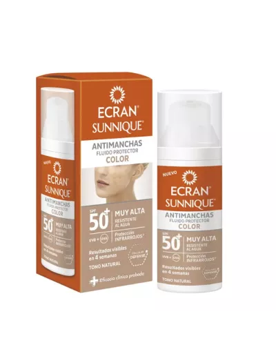 Ecran Sunnique Antimanchas Color Spf50 50ml