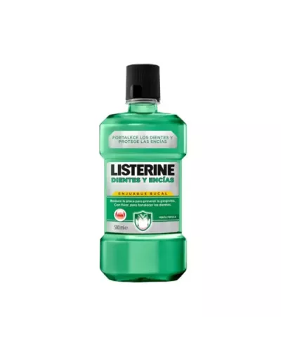 Listerine Mouthwash for Teeth and Gums 500ml