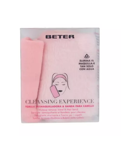 Beter Cleansing Experience Makeup Remover Cloth and Hair Headband