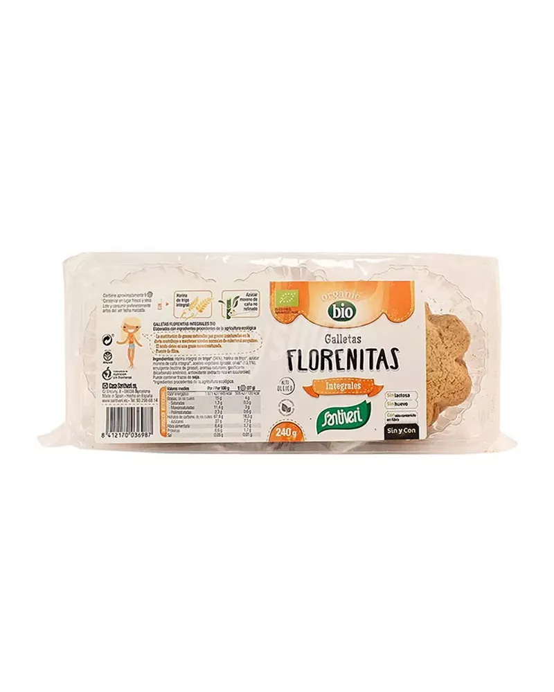 Santiveri Organic Florenitas Biscuits 240g