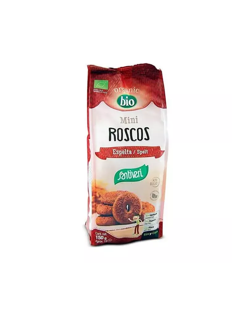 Santiveri Organic Spelt Mini Bagels 150g