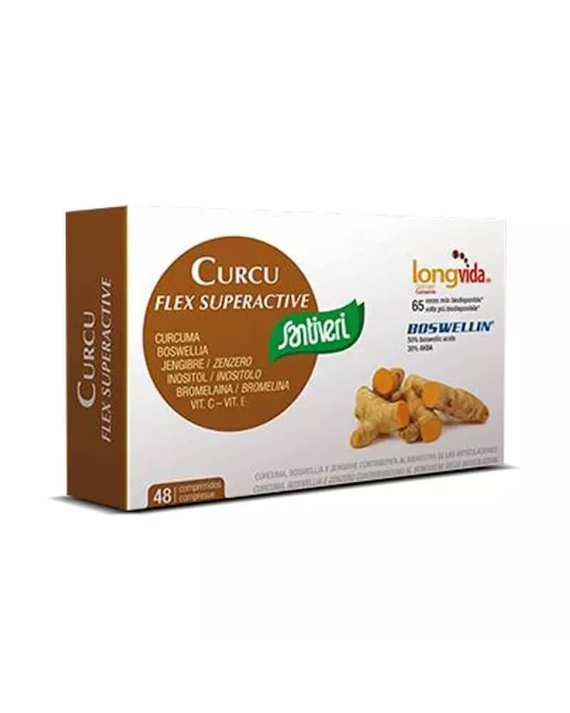 Santiveri Curcu Flex Superactive 48 Tablets