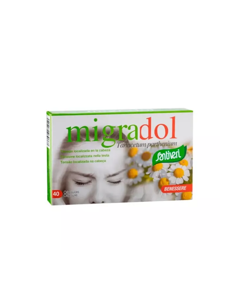 Santiveri Migradol Tanacetum 40 Capsules