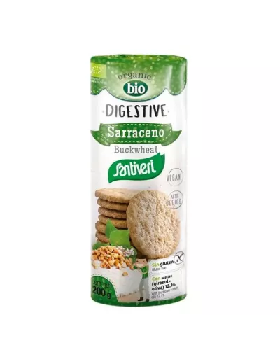 Santiveri Digestive Buckwheat Digestive Biscuits 200g