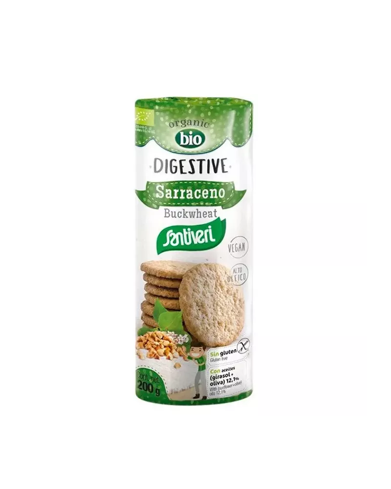Santiveri Digestive Buckwheat Digestive Biscuits 200g