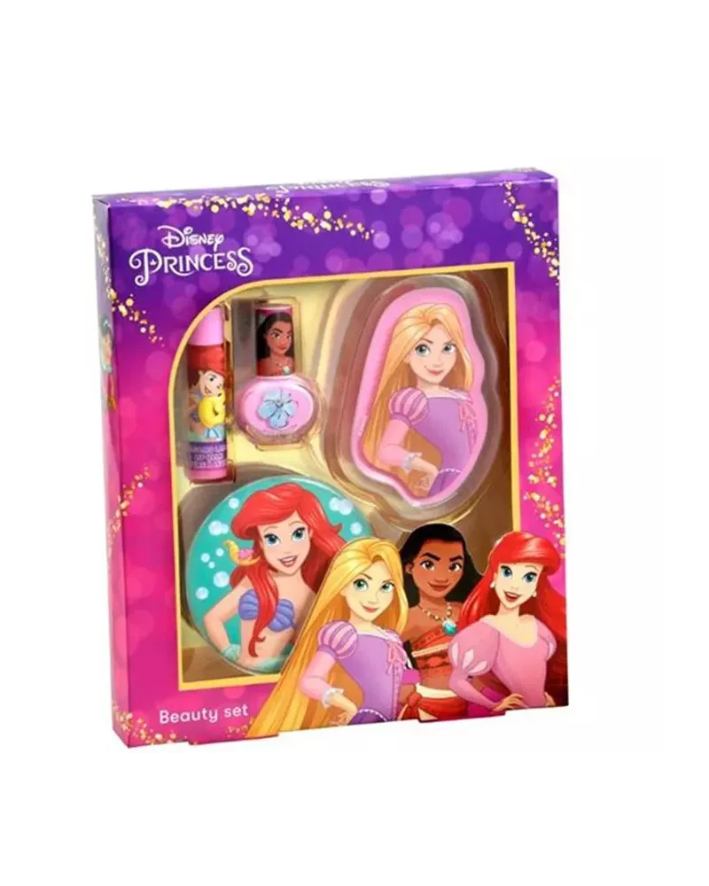 Cofre de Belleza de Disney Princesas con 4 Productos
