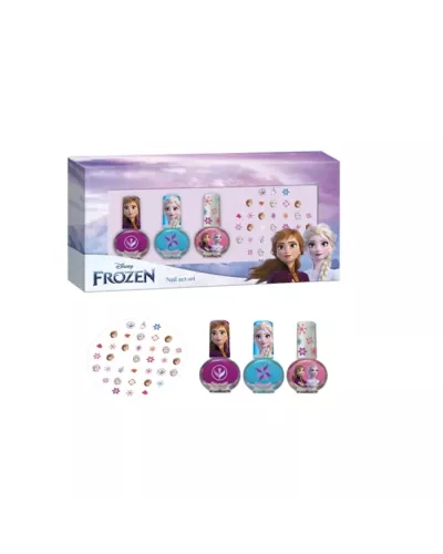 Disney Frozen Nail Art Coffret 4 Produits