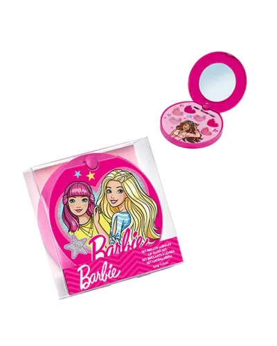 Cartoon Lorenay Barbie Polvera Espejo Brillo L C