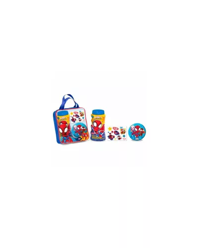 Cartoon Lorenay Spiderman Bath Bag with Tattoos Gel 300ml