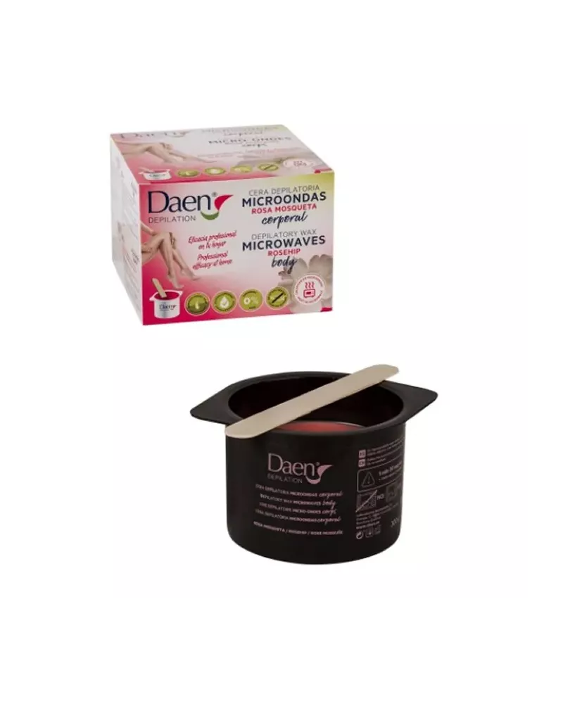 Daen Depilation Rosehip Microwave Depilatory Wax 300g