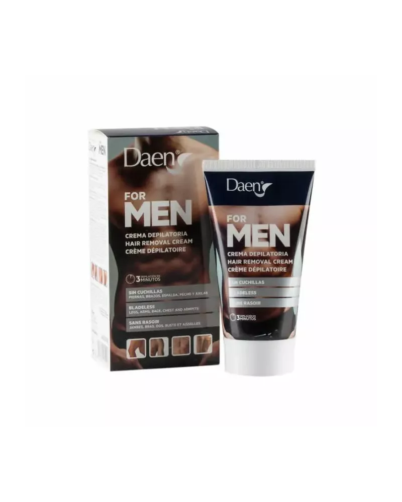 Daen For Men Creme Depilatoire Sans Rasoir 150ml