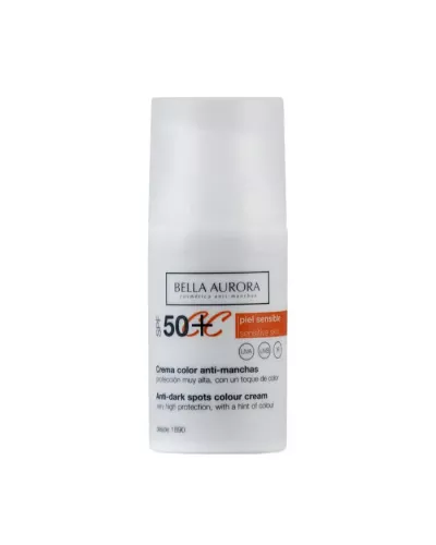 Bella Aurora Anti Dark Spot Colour Cream Spf50+ 30ml