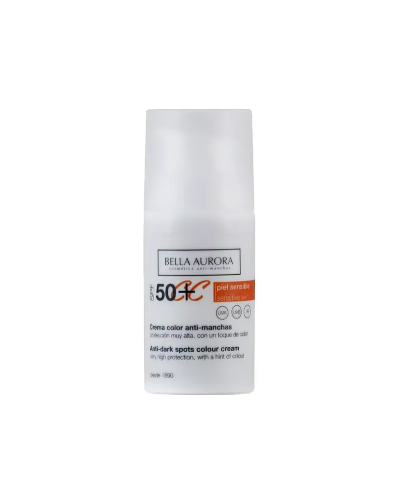 Bella Aurora Crema Color Anti Manchas Spf50+ 30ml