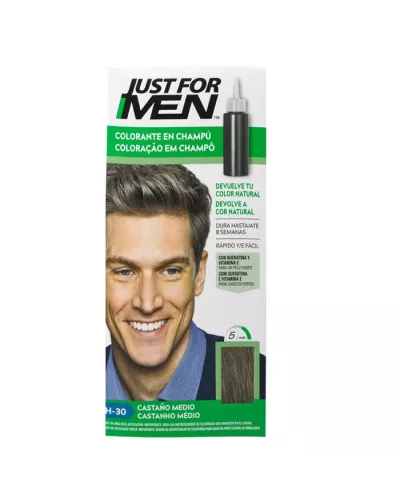 Just For Men Shampooing colorant brun moyen 30ml