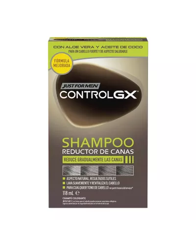 Just For Men Control Gx Grey Hair Reducing Shampoo 118ml