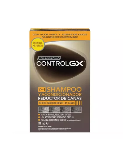 Just for Men Control Gx Grey Hair Reducing Shampoo & Conditioner 118ml