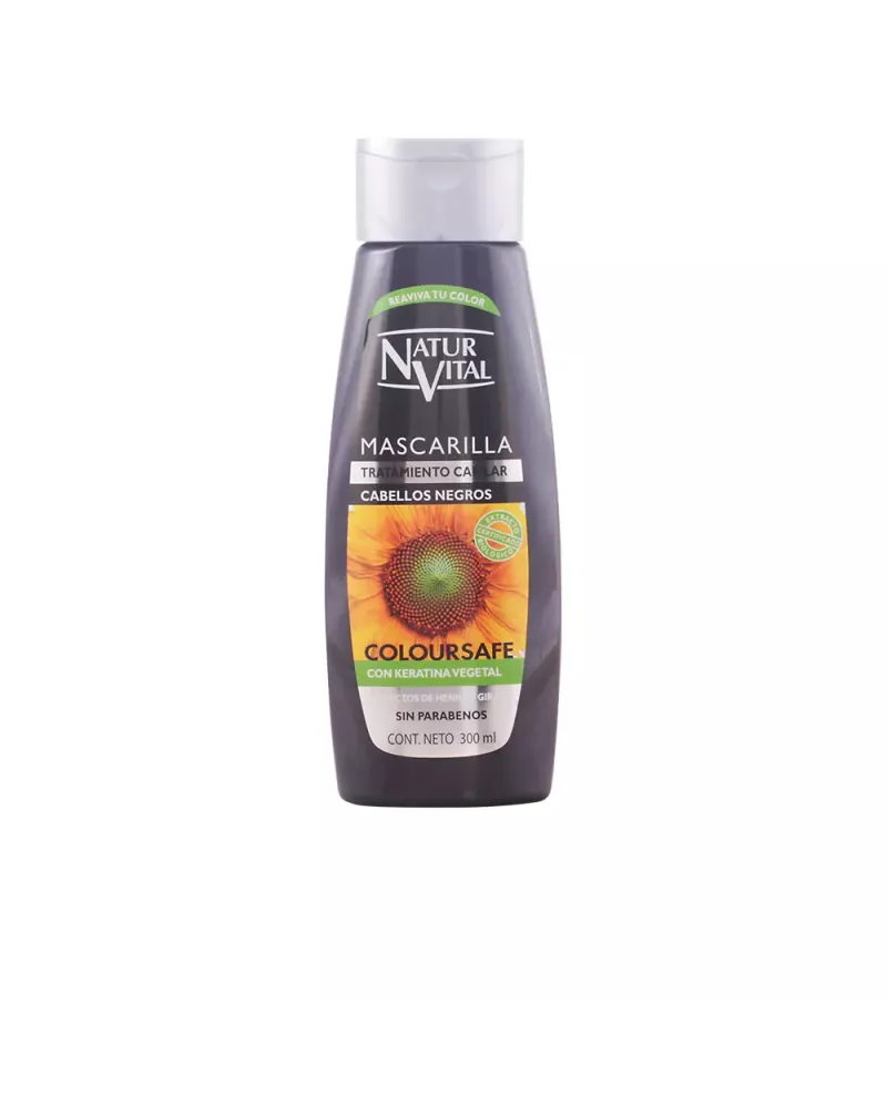 Mascarilla para cabello de color negro Naturaleza y Vida 300ml