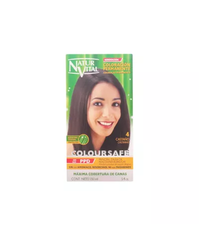 Naturaleza Y Vida Coloursafe Permanent Color 4 Brown 150ml