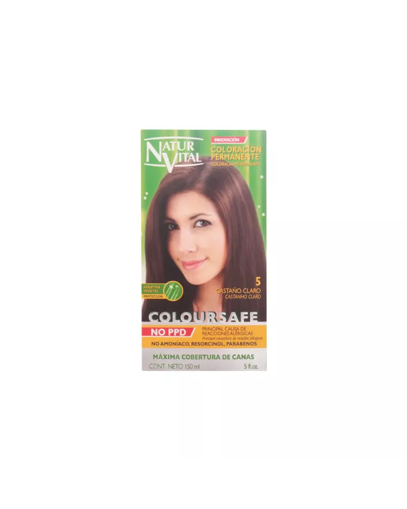 Naturaleza Y Vida Coloursafe Permanent Color 5 Light Brown 150ml