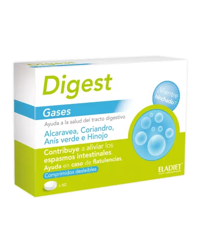 Eladiet Bigest Digest Gases 60 Comp
